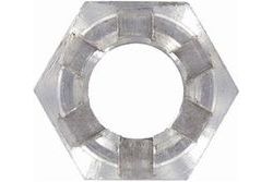 Гайка шестигранная прорезная, корончатая ГОСТ 5918-73 