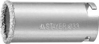 Коронка 33мм кольцевая с карбидно-вольфрамовой крошкой /STAYER PROFESSIONAL 
