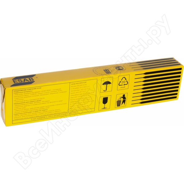 Электроды УОНИ 13/55 (ESAB-СВЭЛ) d3мм уп 4,5кг