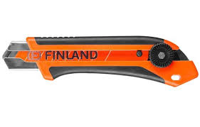 Нож 25мм строительный Finland
