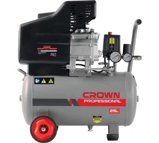 Компрессор с прямым приводом CROWN CT36028 25л.