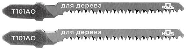 Полотно для  электролобзика по дереву,T101АО HCS.82мм 2шт