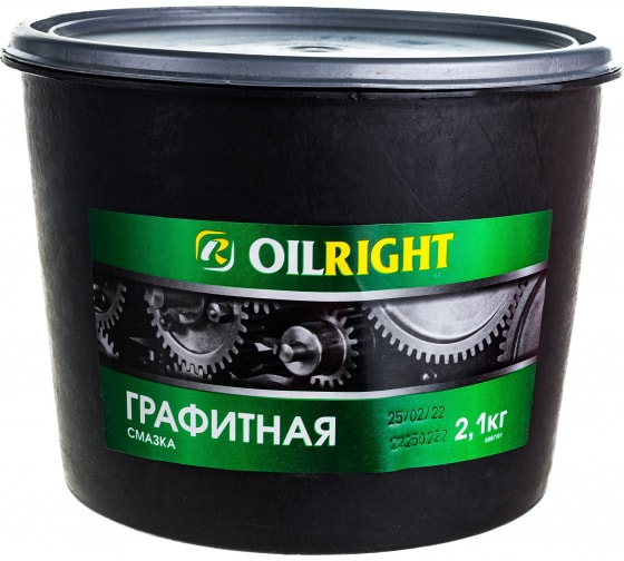 Смазка графитная Oil Right синтетическая банка 2,1 кг 6087