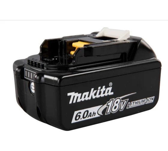 Аккумулятор BL1860B Makita (LXT 18B, 6Ач, индикатор заряда)