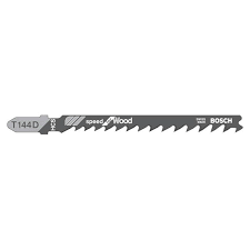 Пилки для лобзика БОШ Т 144 D, HCS 3 шт