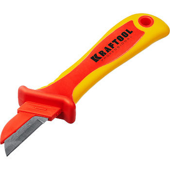 Нож электрика диэлектрический, прямой KRAFTOOL KN-1