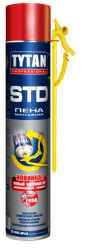 Пена монтажная бытовая STD 02 ЭРГО Tytan Professional 750 мл.