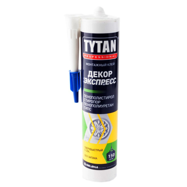 Клей монтажный Декор Экспресс белый Tytan Professional 310 мл