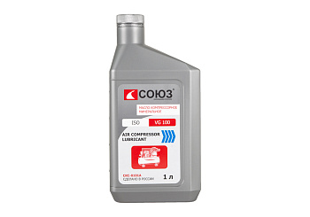 Масло СОЮЗ компрессорное AIR COMPRESSOR LUBRICANT, VG100, 1л