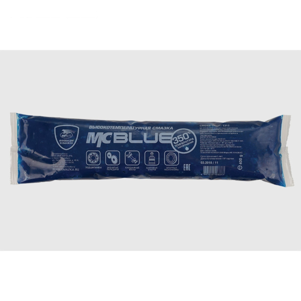 Смазка МС 1510 BLUE высокотемпературная комплексная литиевая, 400г. стик-пакет