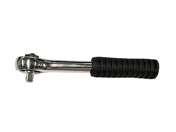 Ключ-трещотка, квадрат 1/4", 39 зубов, пластиковая рукоятка, СОЮЗ