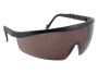Очки защитный,поликарбонат,непрозрачные дужки затемненные