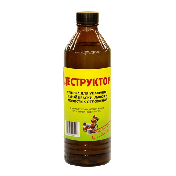 Смывка краски Деструктор 0,48л.