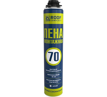 Пена Професс-ная монтажная ROOF COMPLECT 70 зимняя 950гр