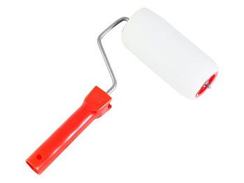 Валик малярный с рукояткой "Поролон", ось 6мм, D48мм, 100мм, (шт.)
