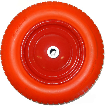 Колесо PU 4.00-8, втулка-107мм,подшипник-15мм.(WB180S,WB190S,WB191S, WB200S,WB201S TSUNAMI) 