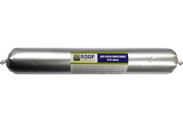 Герметик полиуретановый ROOF COMPLECT серый (7004) 600мл