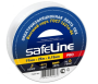 Изолента 19мм*25м ПВХ, белая Safeline