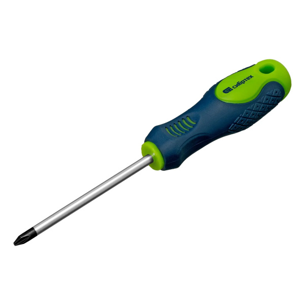 Отвертка PH2*100 двухкомпонентная рукоятка Сибртех