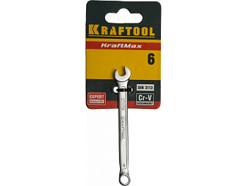 Ключ комбинированный 6*6мм/ KRAFTOOL