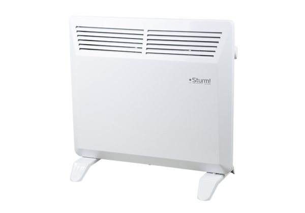 CH1000RF Конвектор 1000Вт,ал.наг.эл-т X-shape,механ.термост,напол,защ.от перегр/опрокид.Sturm!