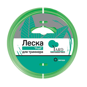 Леска для триммера Profi звезда 3,0ммх10м