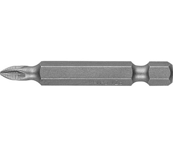 Бита РН2*50мм E1/4" кованые (2шт)/Зубр 