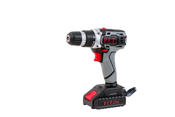 Дрель аккумуляторная P.I.T.  PSR 18-D3 (20В, 2 Li акк.1,5Ач,2 ск,30Нм,быстр.зарядка,кейс)