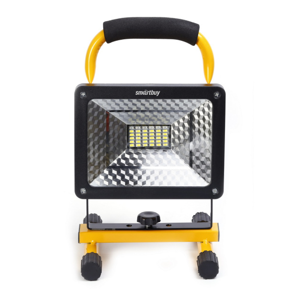 Прожекторный фонарь с ручкой и подставкой 4W 3x18650 Li-ion 6 000 мАч SmartBuy