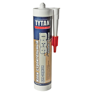 Клей строительный для зеркал № 930 бежевый Tytan Professional 380 мл